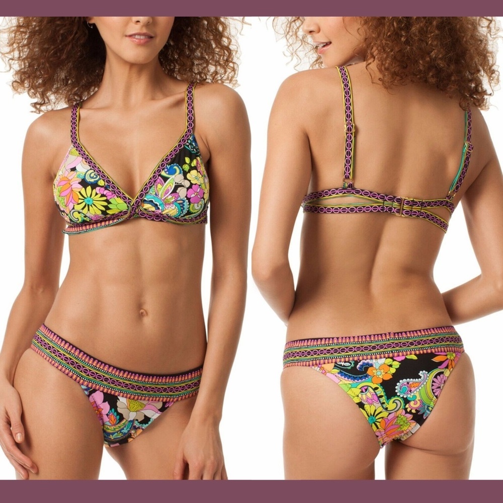 NEW Trina‎ Turk Monaco Bikini Top BrazilIan Bottom